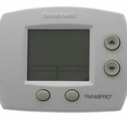 Honeywell HumidiPro Dehumidstat with backlit display off